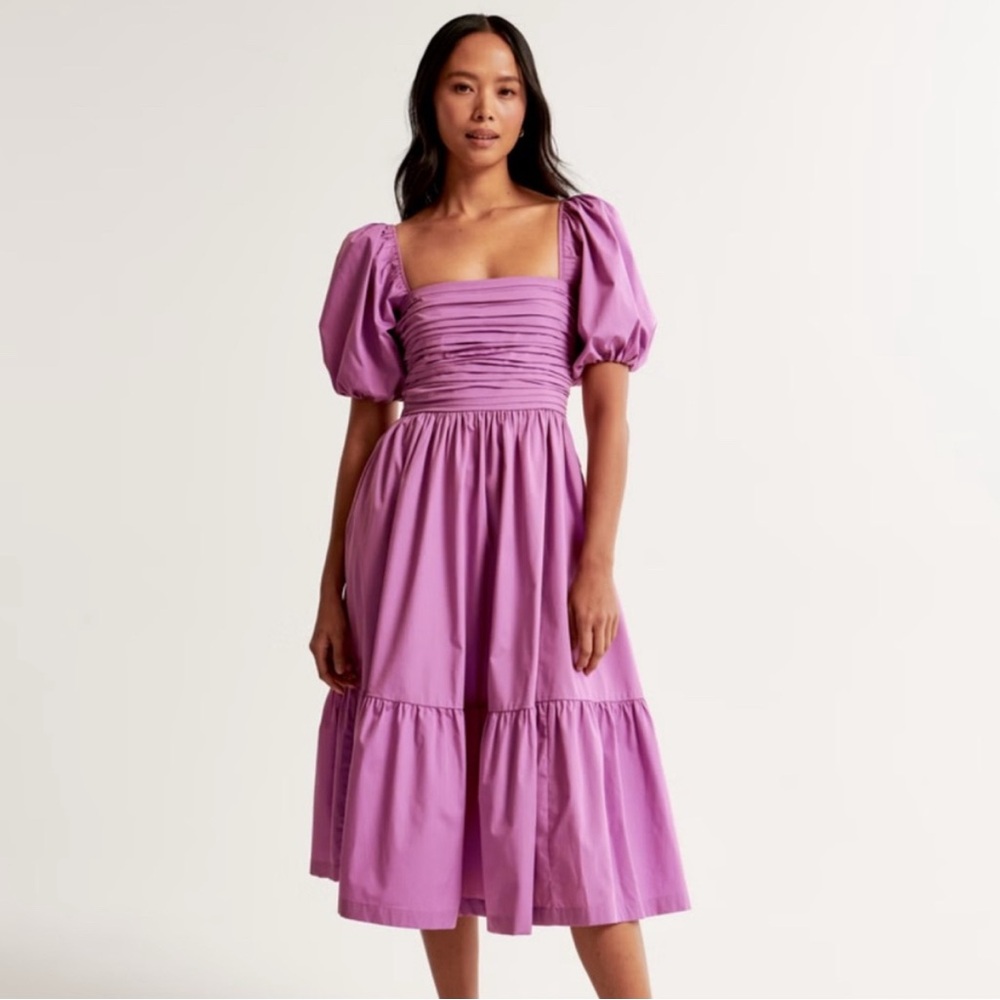 Abercrombie & Fitch NWT Lavender Midi Dress